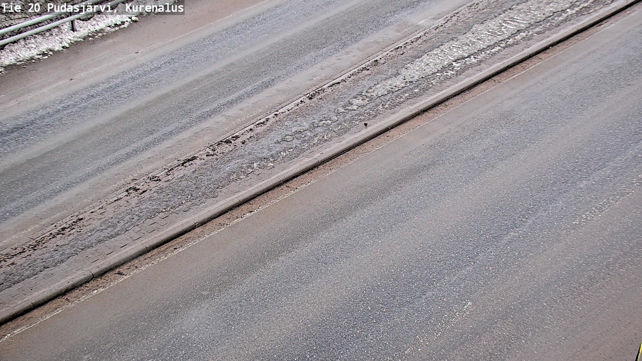 Weather Camera Image Road 20 Pudasjärvi, Kurenalus, Pudasjärvi, Pohjois-Pohjanmaa