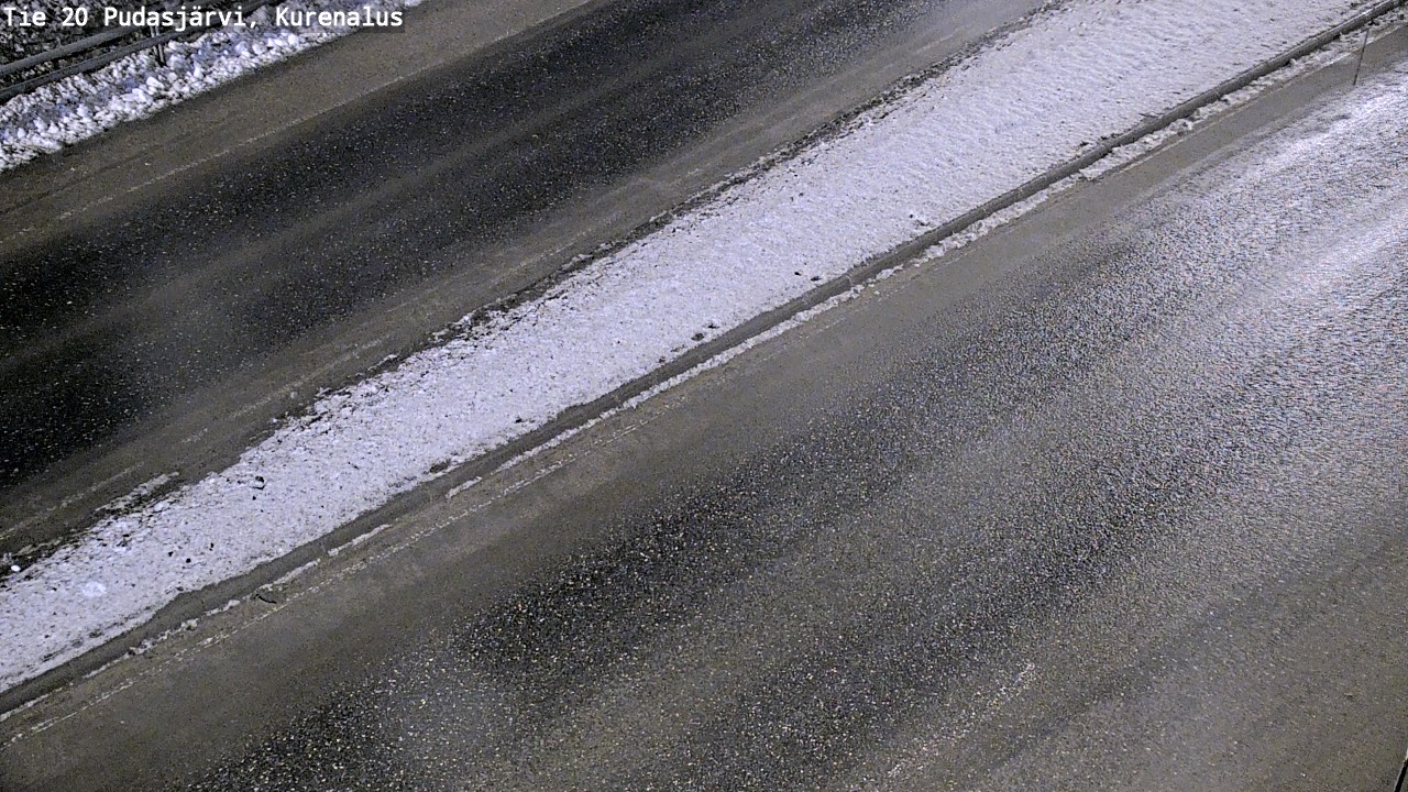 Kelikamerat Kuva Tie 20 Pudasjärvi, Kurenalus, Pudasjärvi, Pohjois-Pohjanmaa