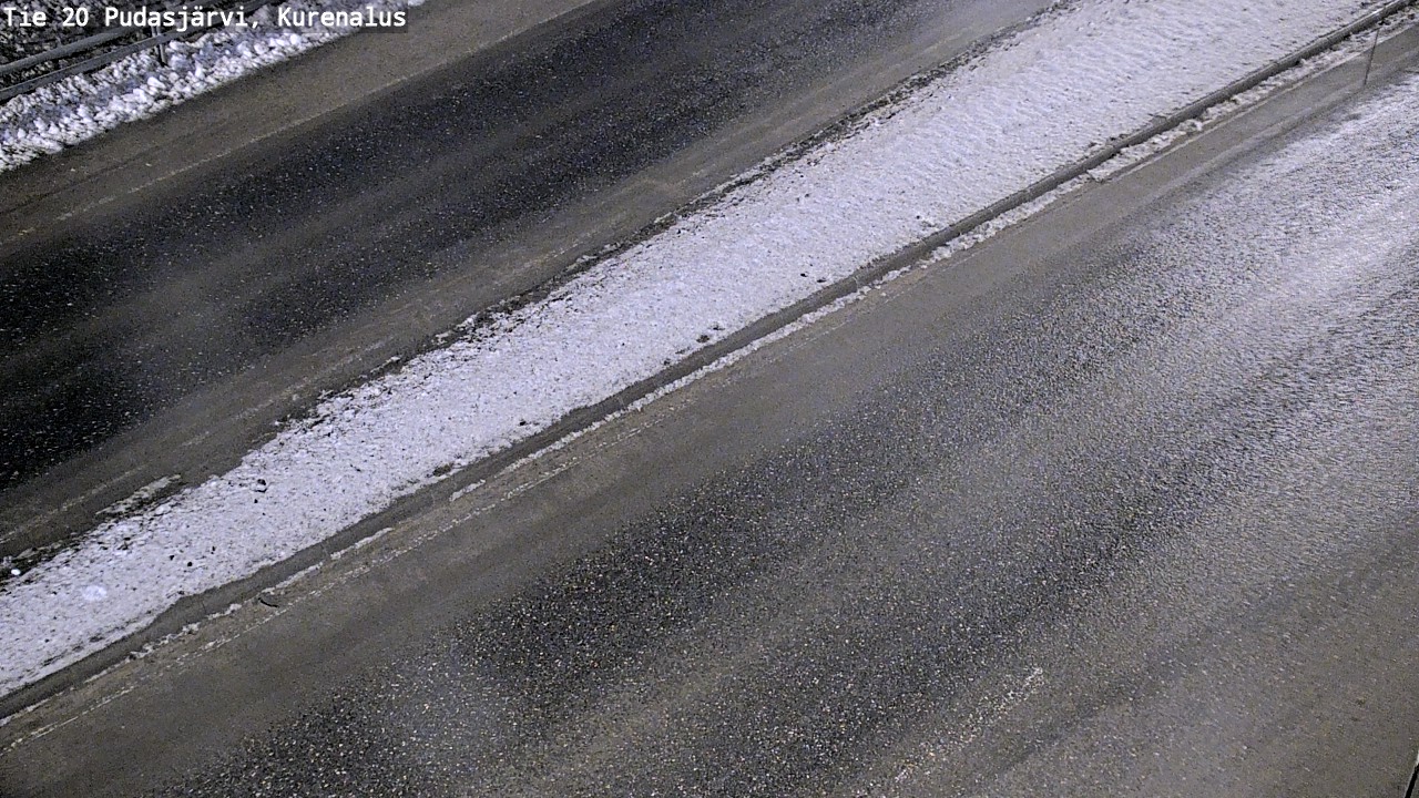 Kelikamerat Kuva Tie 20 Pudasjärvi, Kurenalus, Pudasjärvi, Pohjois-Pohjanmaa