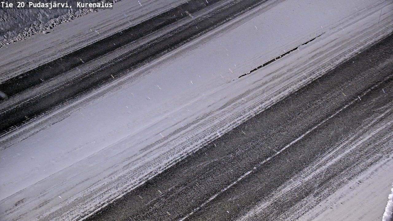 Kelikamerat Kuva Tie 20 Pudasjärvi, Kurenalus, Pudasjärvi, Pohjois-Pohjanmaa