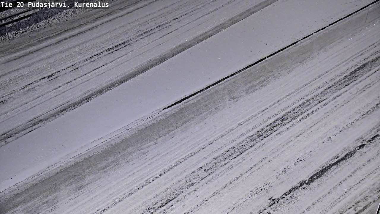 Kelikamerat Kuva Tie 20 Pudasjärvi, Kurenalus, Pudasjärvi, Pohjois-Pohjanmaa