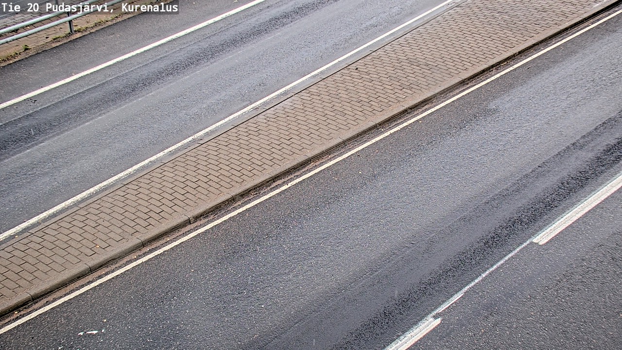 Weather Camera Image Road 20 Pudasjärvi, Kurenalus, Pudasjärvi, Pohjois-Pohjanmaa