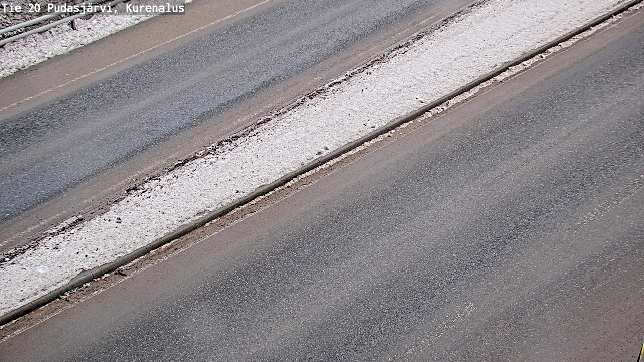 Kelikamerat Kuva Tie 20 Pudasjärvi, Kurenalus, Pudasjärvi, Pohjois-Pohjanmaa