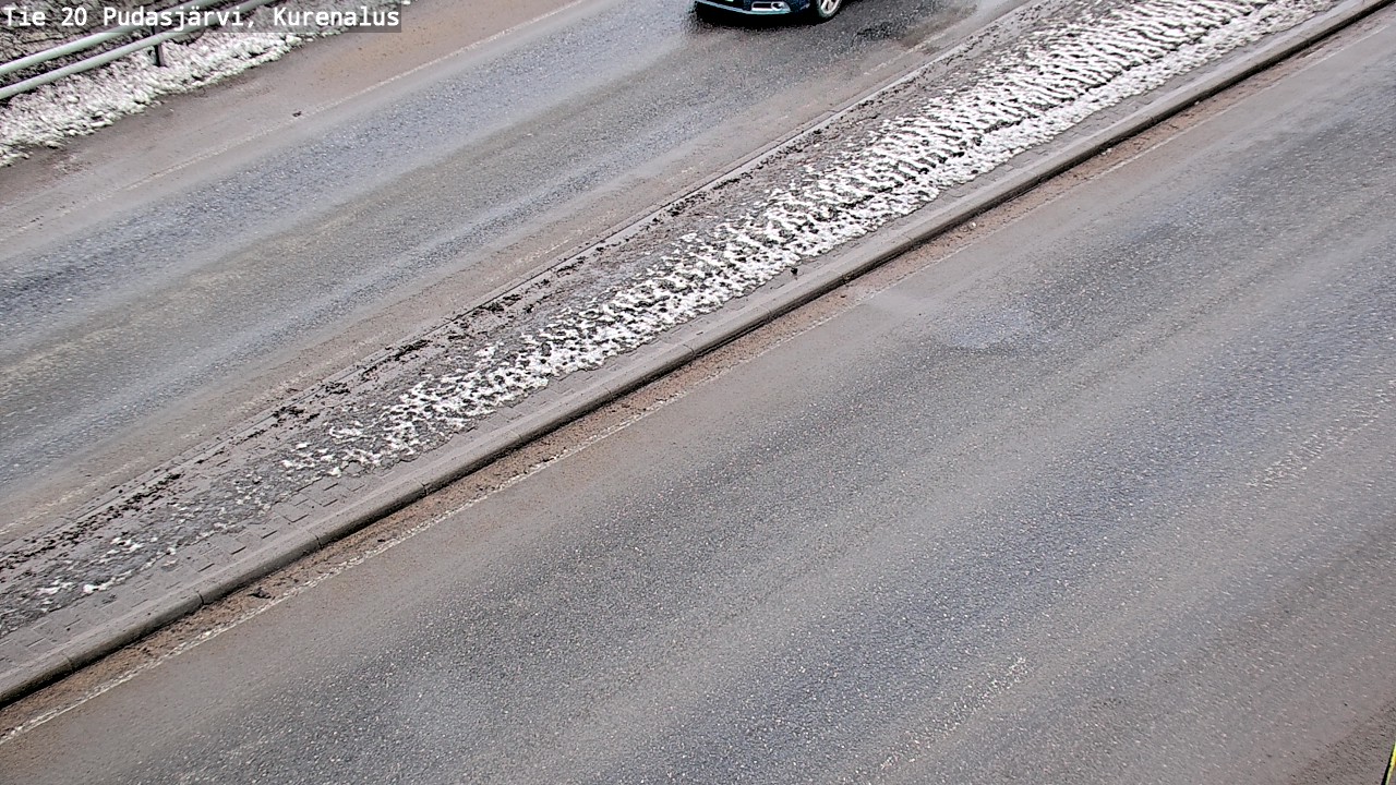 Weather Camera Image Väg 20Pudasjärvi, Kurenalus, Pudasjärvi, Pohjois-Pohjanmaa