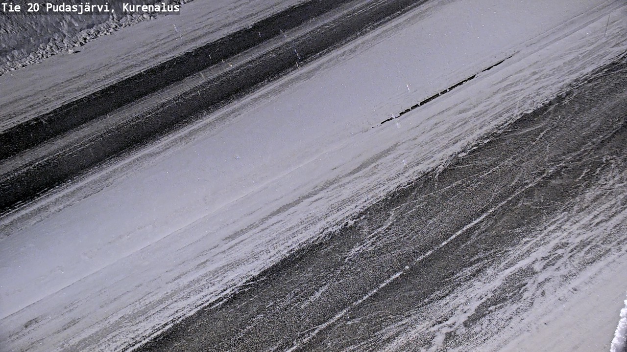 Kelikamerat Kuva Tie 20 Pudasjärvi, Kurenalus, Pudasjärvi, Pohjois-Pohjanmaa