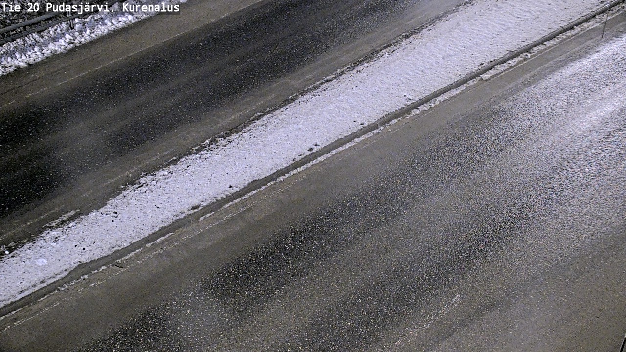 Kelikamerat Kuva Tie 20 Pudasjärvi, Kurenalus, Pudasjärvi, Pohjois-Pohjanmaa