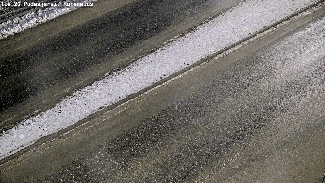 Kelikamerat Kuva Tie 20 Pudasjärvi, Kurenalus, Pudasjärvi, Pohjois-Pohjanmaa