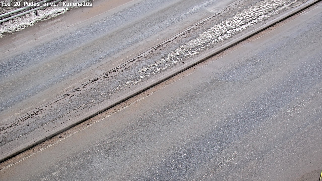 Weather Camera Image Väg 20Pudasjärvi, Kurenalus, Pudasjärvi, Pohjois-Pohjanmaa