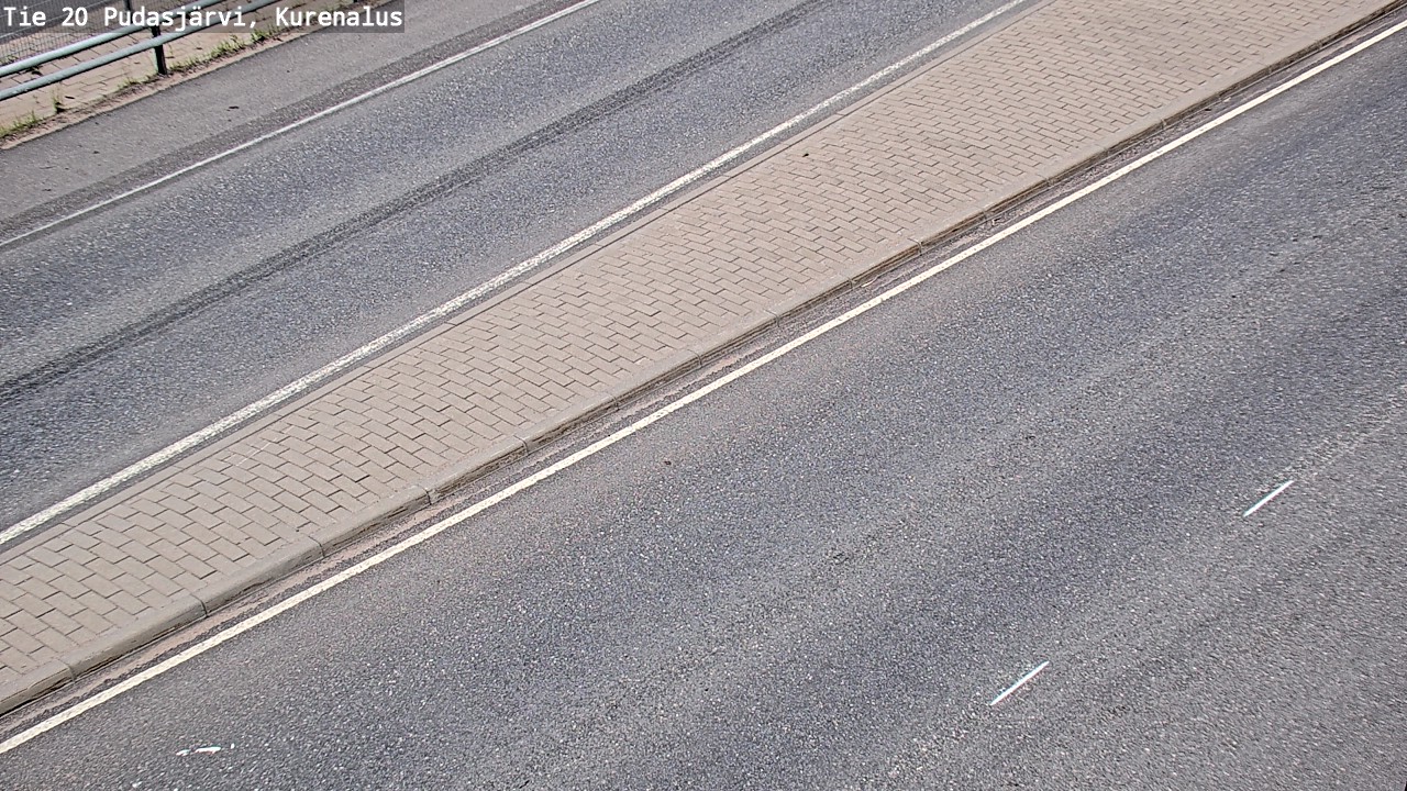 Weather Camera Image Väg 20Pudasjärvi, Kurenalus, Pudasjärvi, Pohjois-Pohjanmaa