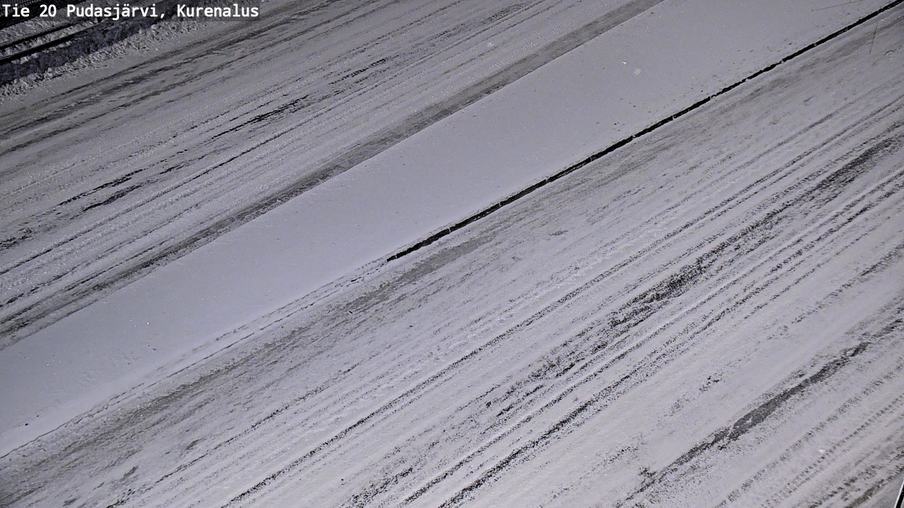 Kelikamerat Kuva Tie 20 Pudasjärvi, Kurenalus, Pudasjärvi, Pohjois-Pohjanmaa
