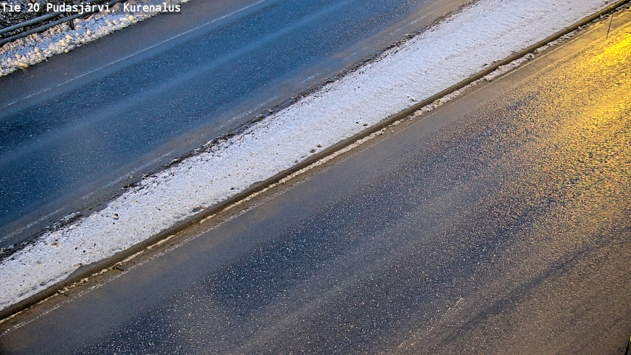 Kelikamerat Kuva Tie 20 Pudasjärvi, Kurenalus, Pudasjärvi, Pohjois-Pohjanmaa