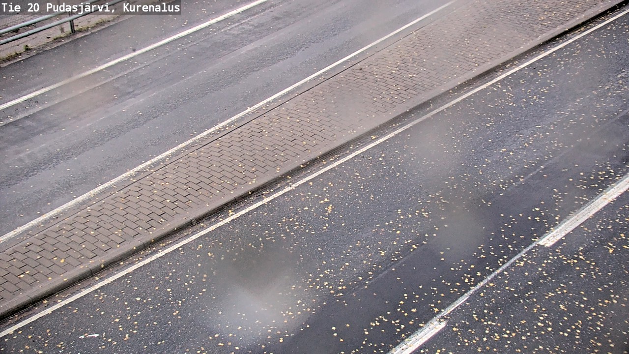 Weather Camera Image Road 20 Pudasjärvi, Kurenalus, Pudasjärvi, Pohjois-Pohjanmaa