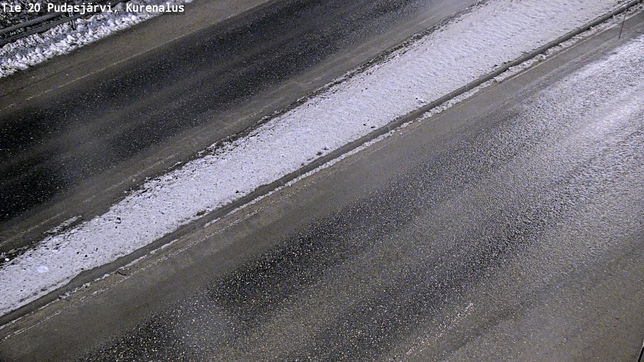 Kelikamerat Kuva Tie 20 Pudasjärvi, Kurenalus, Pudasjärvi, Pohjois-Pohjanmaa