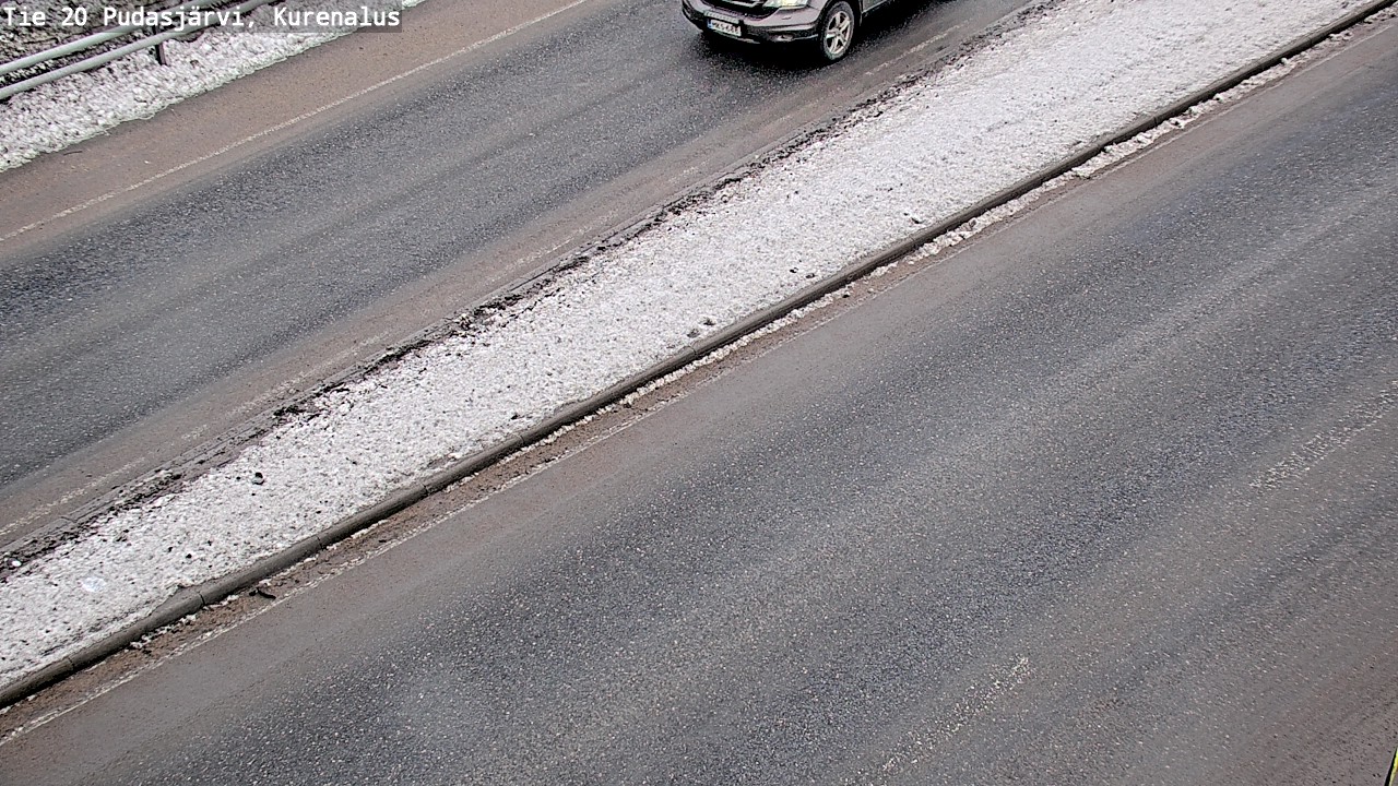 Weather Camera Image Väg 20Pudasjärvi, Kurenalus, Pudasjärvi, Pohjois-Pohjanmaa