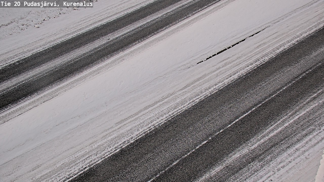 Kelikamerat Kuva Tie 20 Pudasjärvi, Kurenalus, Pudasjärvi, Pohjois-Pohjanmaa