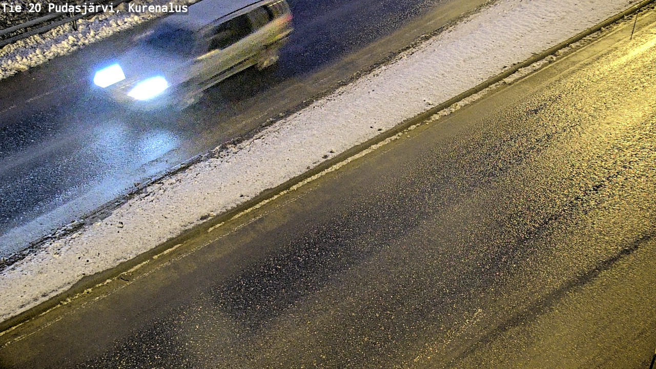 Kelikamerat Kuva Tie 20 Pudasjärvi, Kurenalus, Pudasjärvi, Pohjois-Pohjanmaa