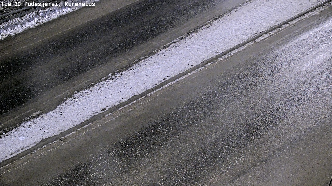 Kelikamerat Kuva Tie 20 Pudasjärvi, Kurenalus, Pudasjärvi, Pohjois-Pohjanmaa