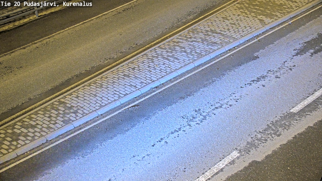 Kelikamerat Kuva Tie 20 Pudasjärvi, Kurenalus, Pudasjärvi, Pohjois-Pohjanmaa