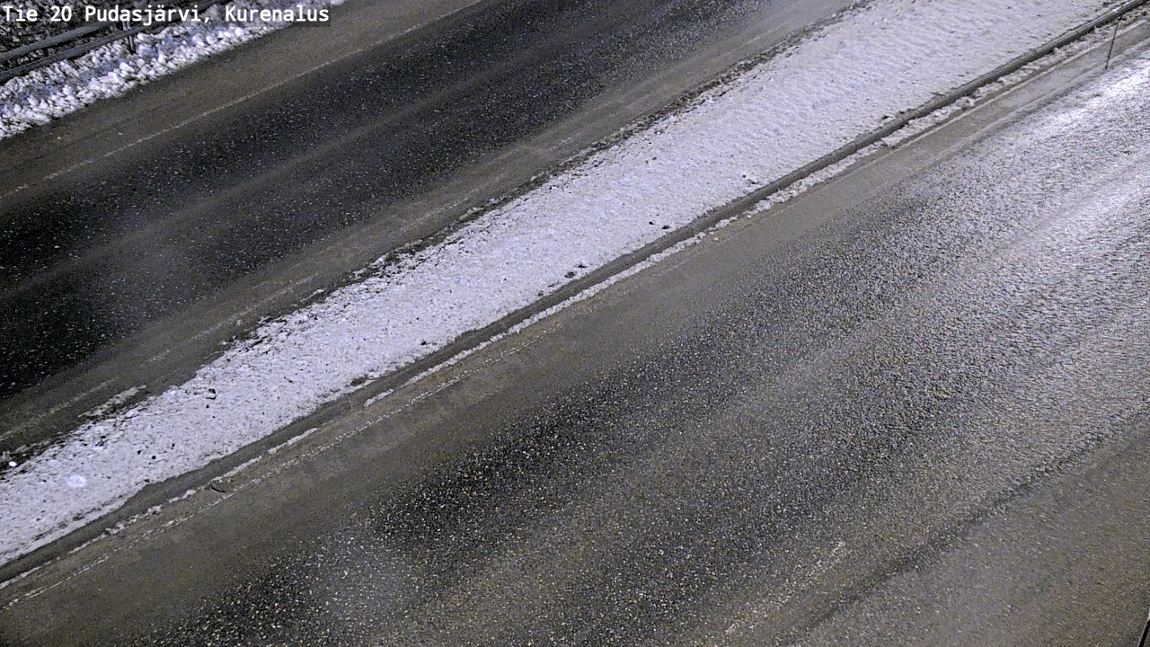 Kelikamerat Kuva Tie 20 Pudasjärvi, Kurenalus, Pudasjärvi, Pohjois-Pohjanmaa