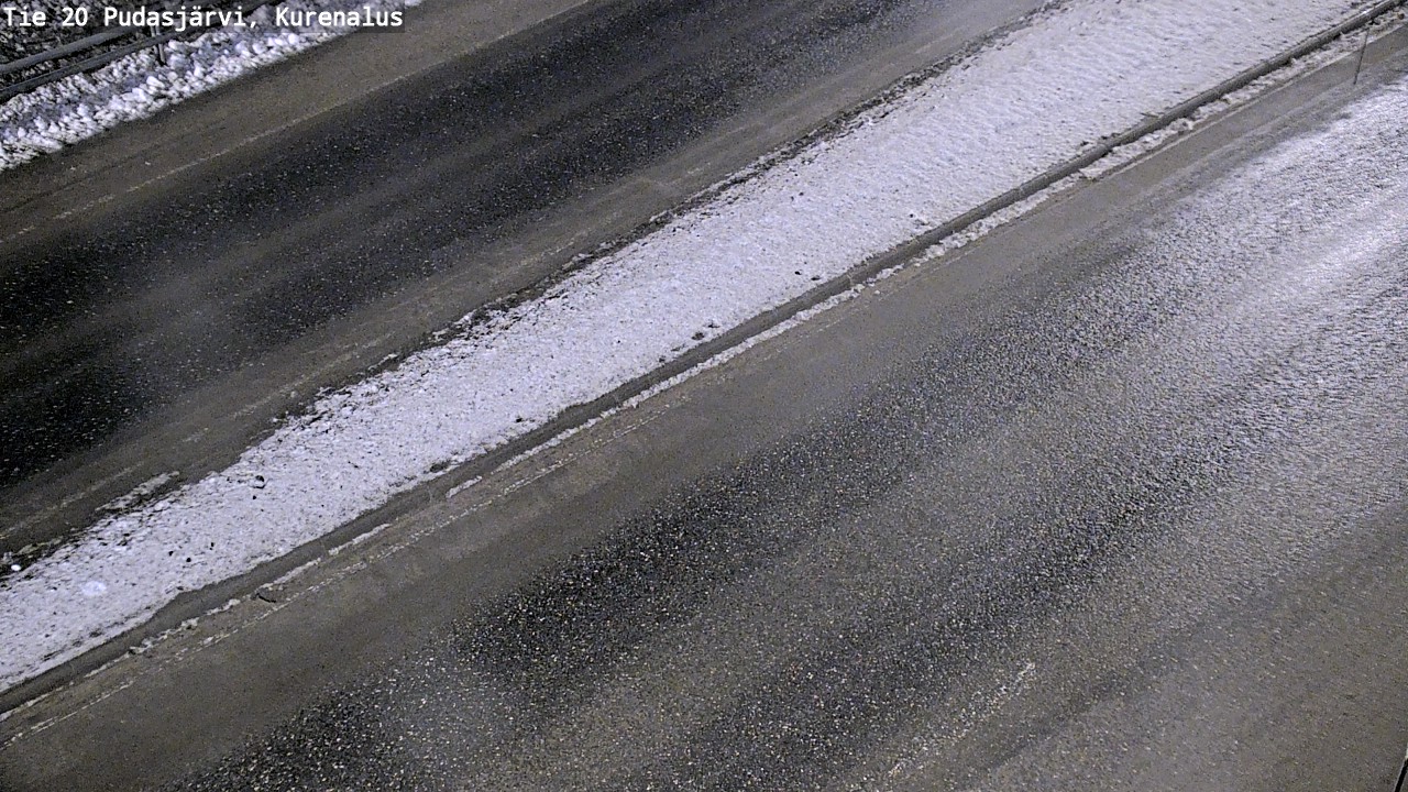 Kelikamerat Kuva Tie 20 Pudasjärvi, Kurenalus, Pudasjärvi, Pohjois-Pohjanmaa