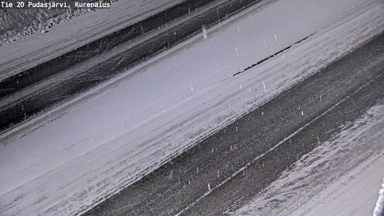Kelikamerat Kuva Tie 20 Pudasjärvi, Kurenalus, Pudasjärvi, Pohjois-Pohjanmaa