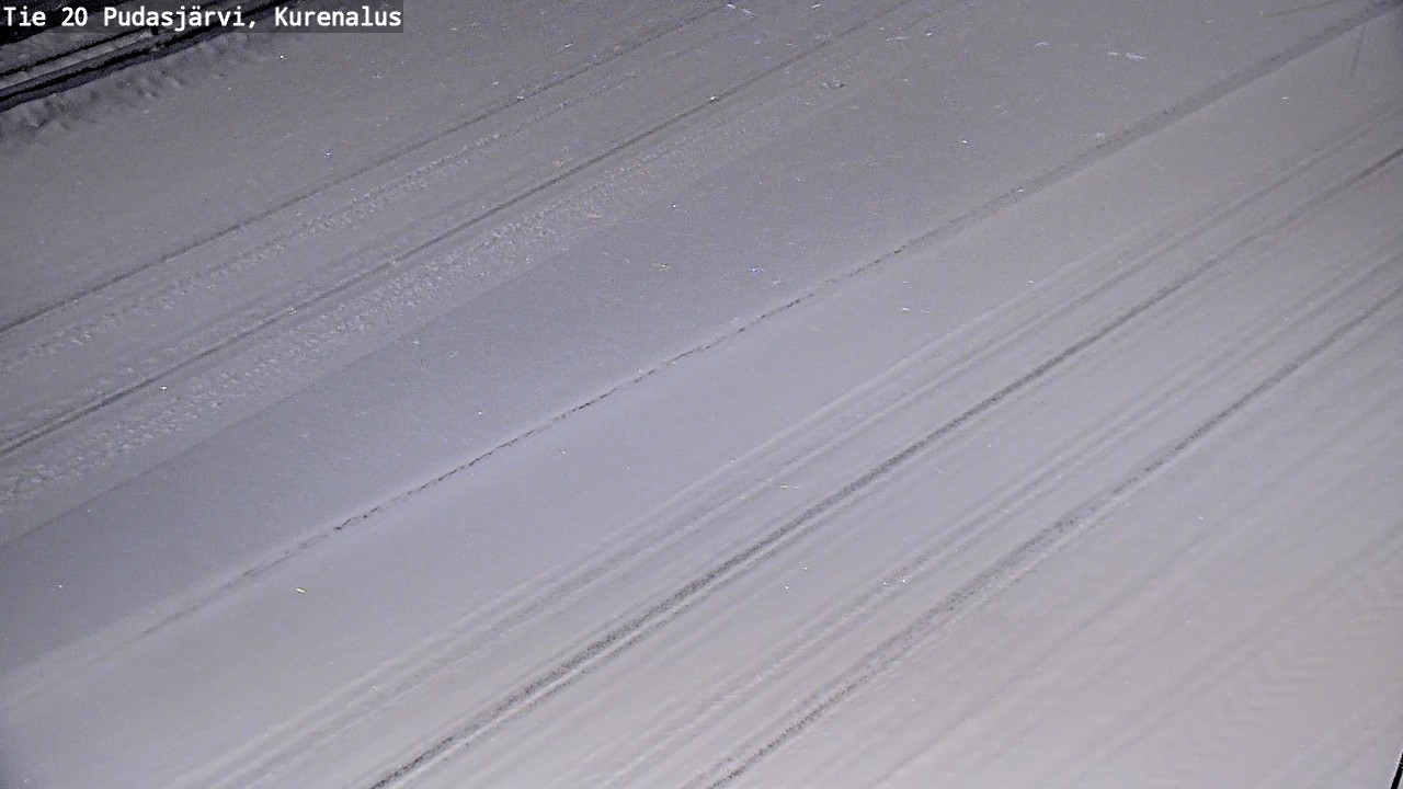 Kelikamerat Kuva Tie 20 Pudasjärvi, Kurenalus, Pudasjärvi, Pohjois-Pohjanmaa