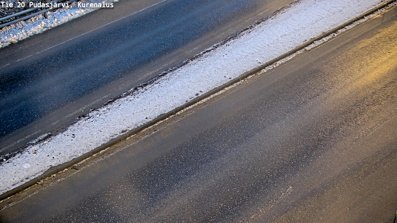 Kelikamerat Kuva Tie 20 Pudasjärvi, Kurenalus, Pudasjärvi, Pohjois-Pohjanmaa