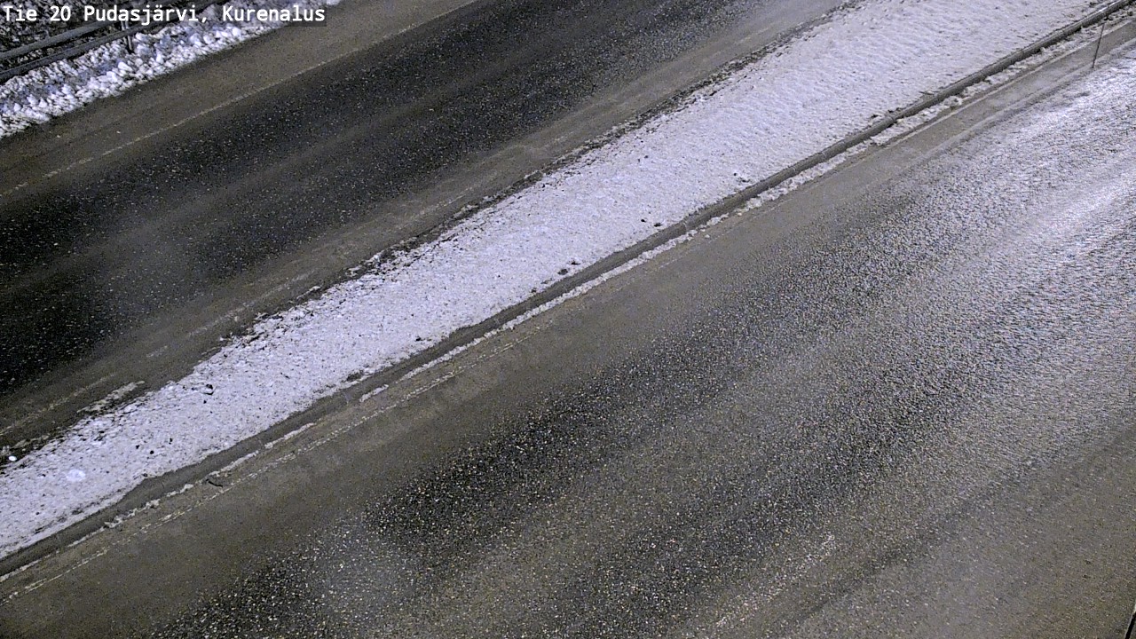 Kelikamerat Kuva Tie 20 Pudasjärvi, Kurenalus, Pudasjärvi, Pohjois-Pohjanmaa