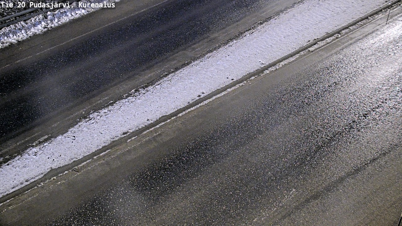 Kelikamerat Kuva Tie 20 Pudasjärvi, Kurenalus, Pudasjärvi, Pohjois-Pohjanmaa