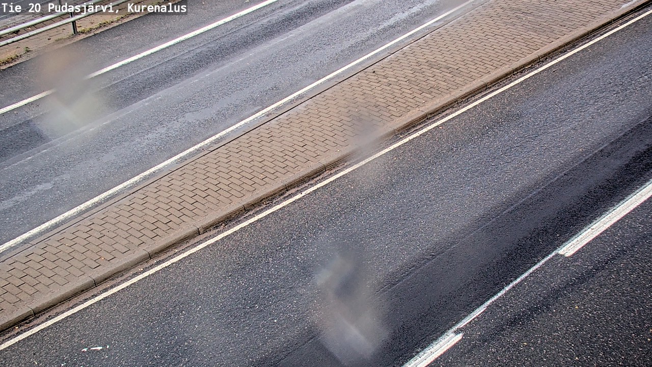 Weather Camera Image Road 20 Pudasjärvi, Kurenalus, Pudasjärvi, Pohjois-Pohjanmaa