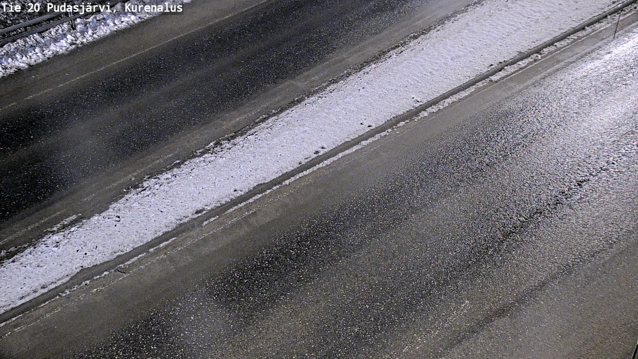 Kelikamerat Kuva Tie 20 Pudasjärvi, Kurenalus, Pudasjärvi, Pohjois-Pohjanmaa