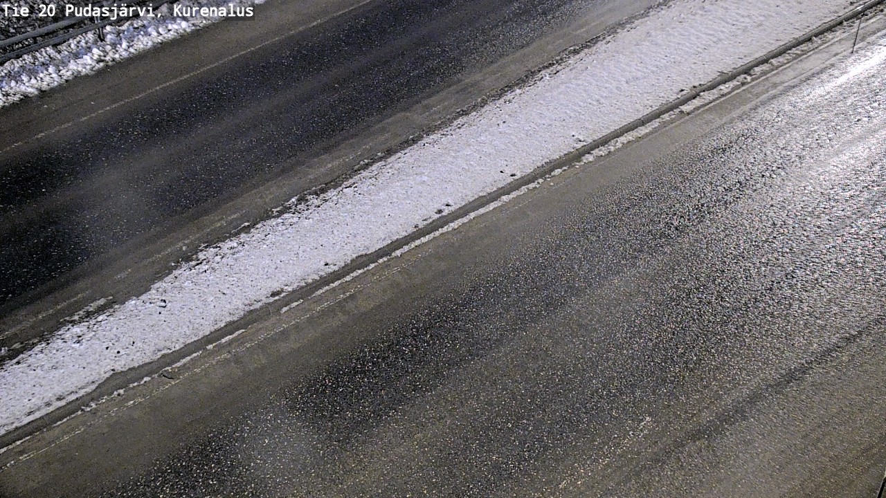 Kelikamerat Kuva Tie 20 Pudasjärvi, Kurenalus, Pudasjärvi, Pohjois-Pohjanmaa