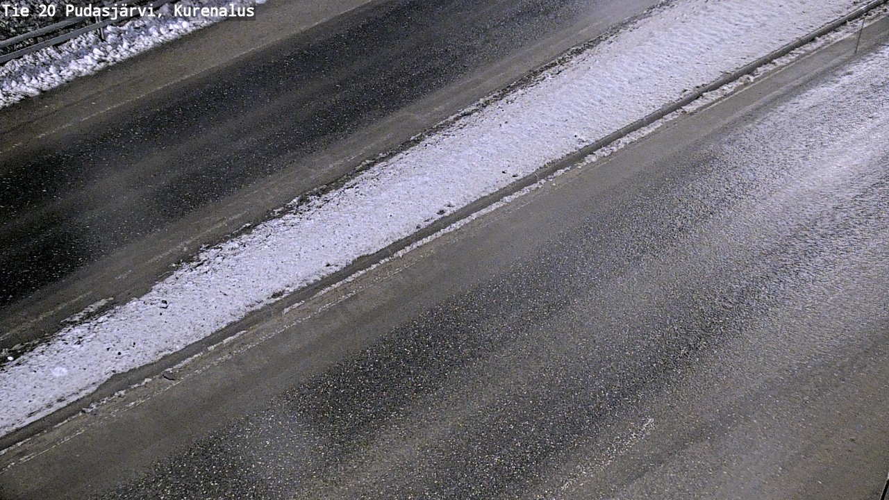 Kelikamerat Kuva Tie 20 Pudasjärvi, Kurenalus, Pudasjärvi, Pohjois-Pohjanmaa