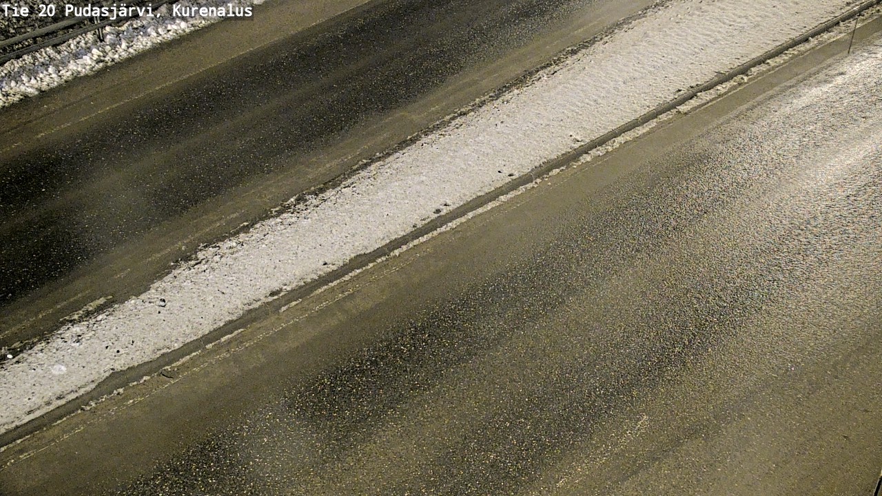 Kelikamerat Kuva Tie 20 Pudasjärvi, Kurenalus, Pudasjärvi, Pohjois-Pohjanmaa