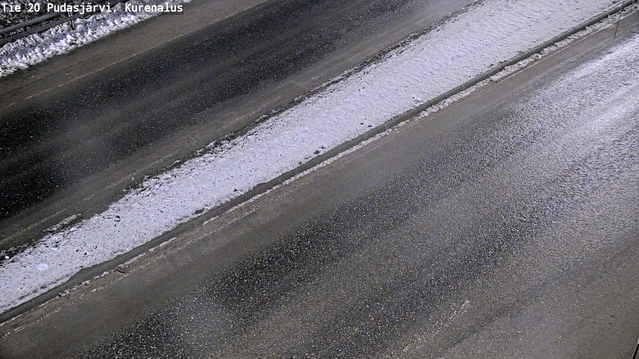 Kelikamerat Kuva Tie 20 Pudasjärvi, Kurenalus, Pudasjärvi, Pohjois-Pohjanmaa