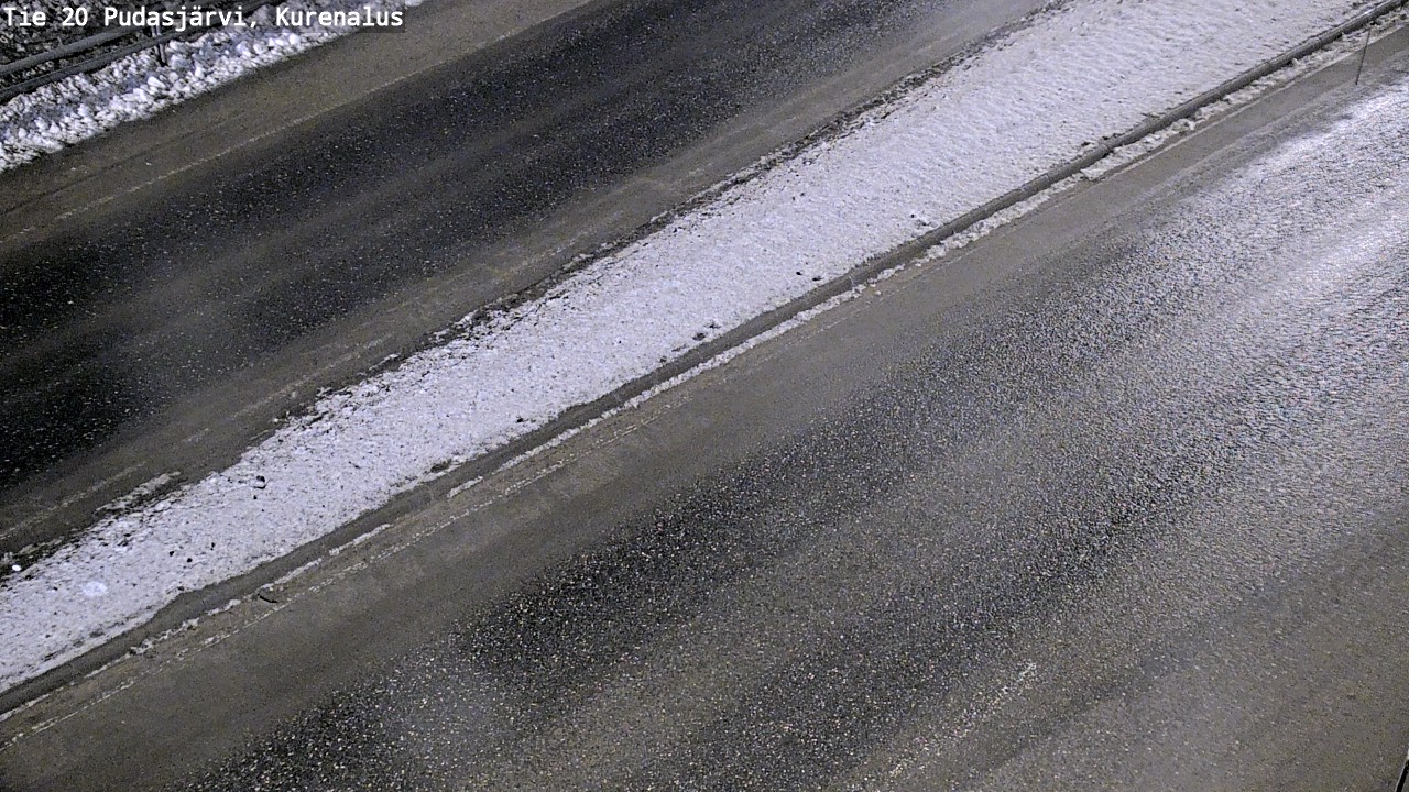 Kelikamerat Kuva Tie 20 Pudasjärvi, Kurenalus, Pudasjärvi, Pohjois-Pohjanmaa