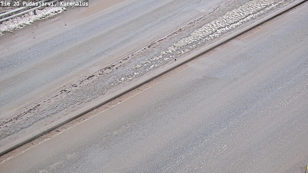 Weather Camera Image Väg 20Pudasjärvi, Kurenalus, Pudasjärvi, Pohjois-Pohjanmaa