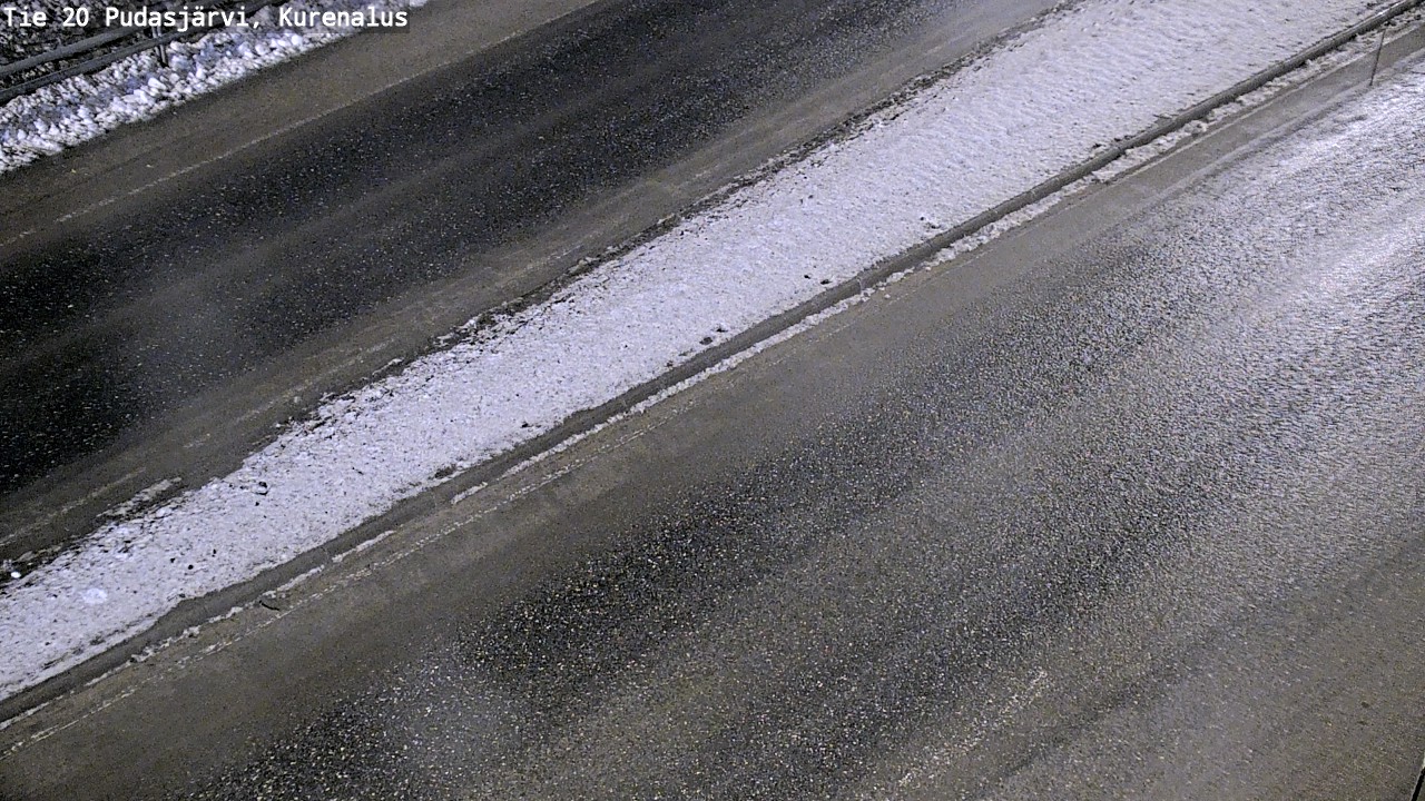 Kelikamerat Kuva Tie 20 Pudasjärvi, Kurenalus, Pudasjärvi, Pohjois-Pohjanmaa