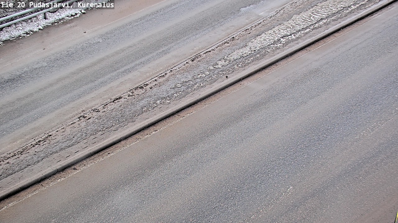 Weather Camera Image Väg 20Pudasjärvi, Kurenalus, Pudasjärvi, Pohjois-Pohjanmaa