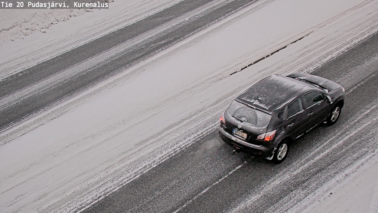 Kelikamerat Kuva Tie 20 Pudasjärvi, Kurenalus, Pudasjärvi, Pohjois-Pohjanmaa
