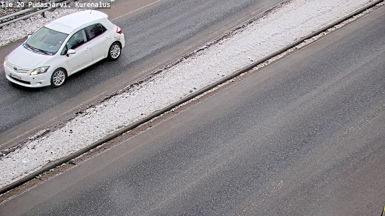 Kelikamerat Kuva Tie 20 Pudasjärvi, Kurenalus, Pudasjärvi, Pohjois-Pohjanmaa