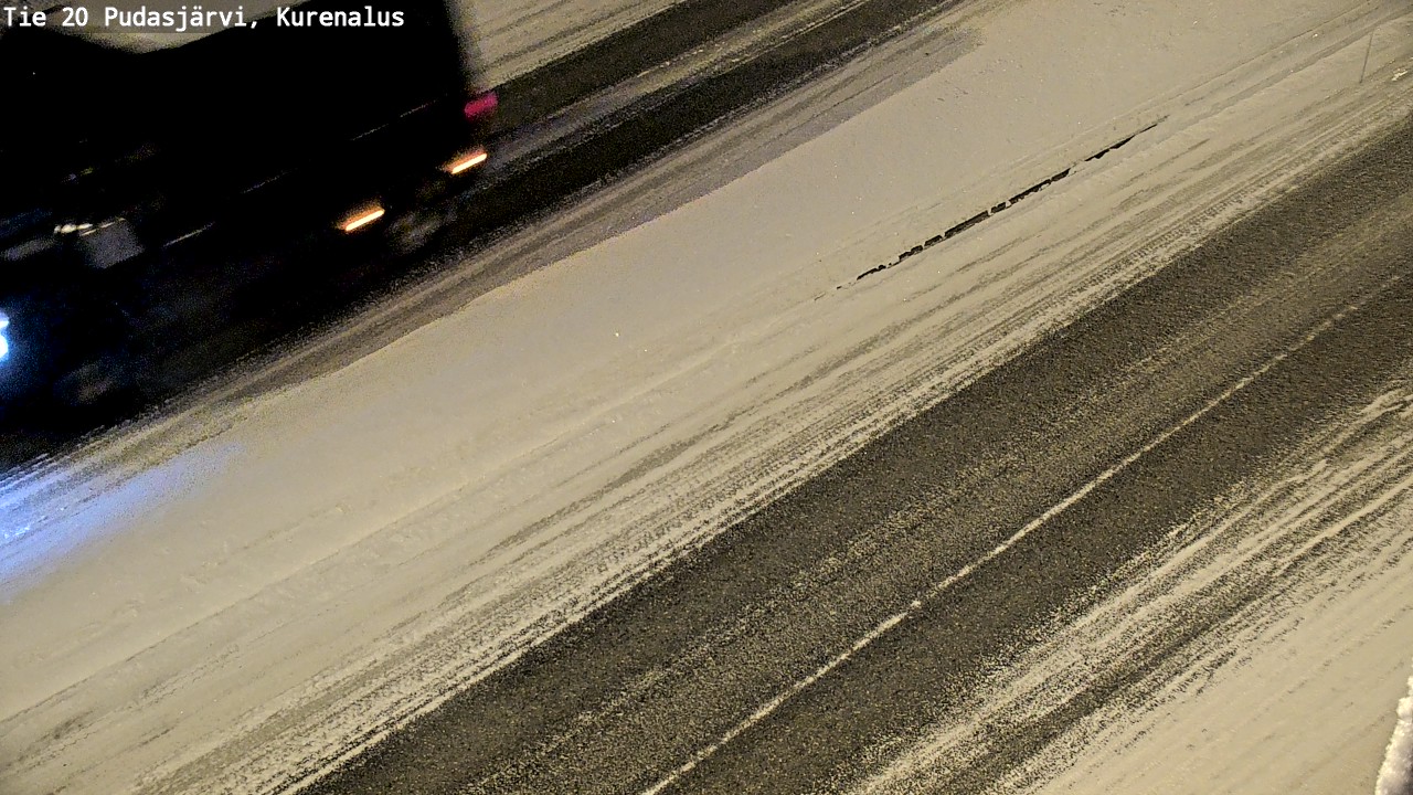 Kelikamerat Kuva Tie 20 Pudasjärvi, Kurenalus, Pudasjärvi, Pohjois-Pohjanmaa