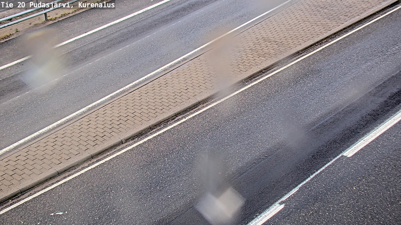 Weather Camera Image Road 20 Pudasjärvi, Kurenalus, Pudasjärvi, Pohjois-Pohjanmaa