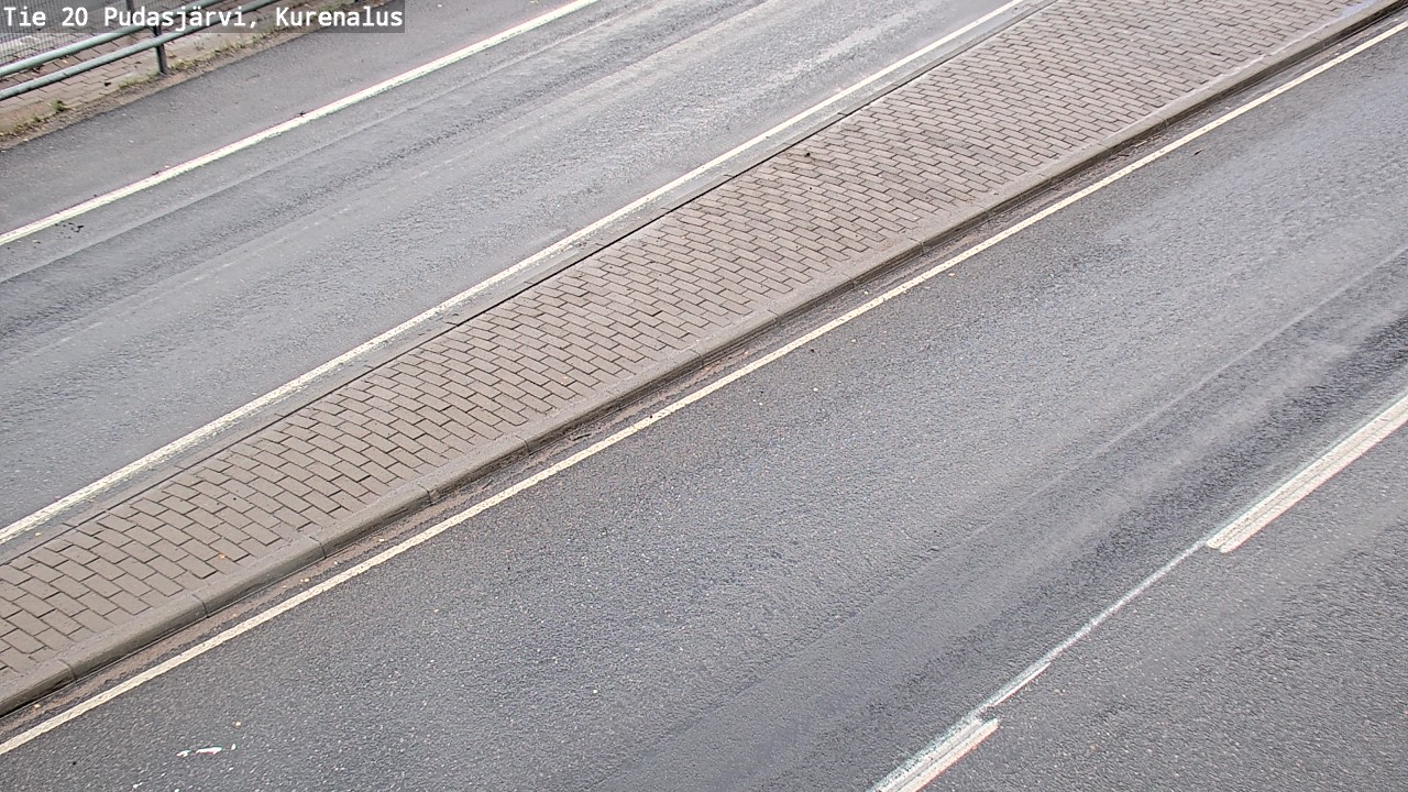 Weather Camera Image Road 20 Pudasjärvi, Kurenalus, Pudasjärvi, Pohjois-Pohjanmaa