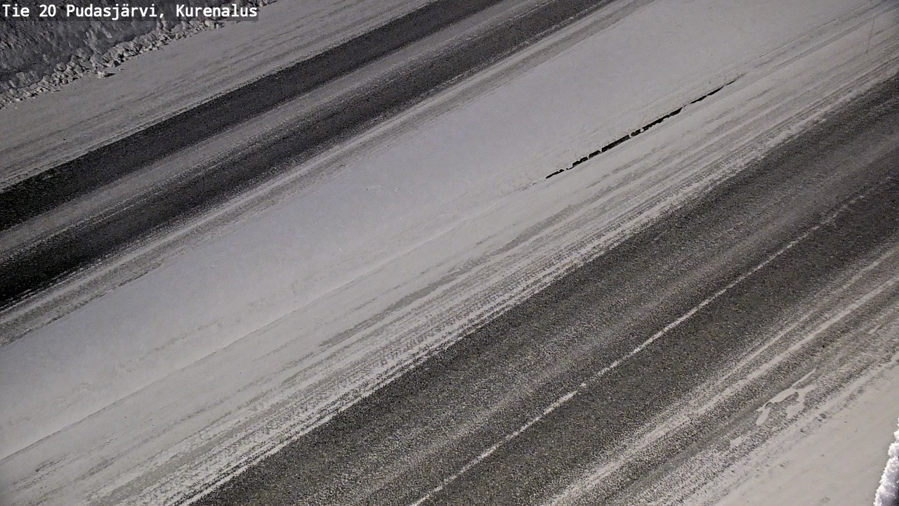 Kelikamerat Kuva Tie 20 Pudasjärvi, Kurenalus, Pudasjärvi, Pohjois-Pohjanmaa
