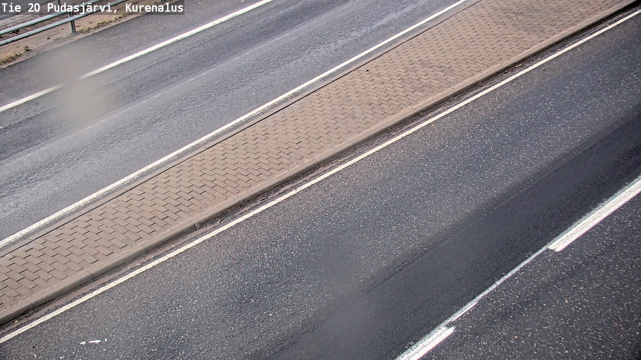 Weather Camera Image Road 20 Pudasjärvi, Kurenalus, Pudasjärvi, Pohjois-Pohjanmaa