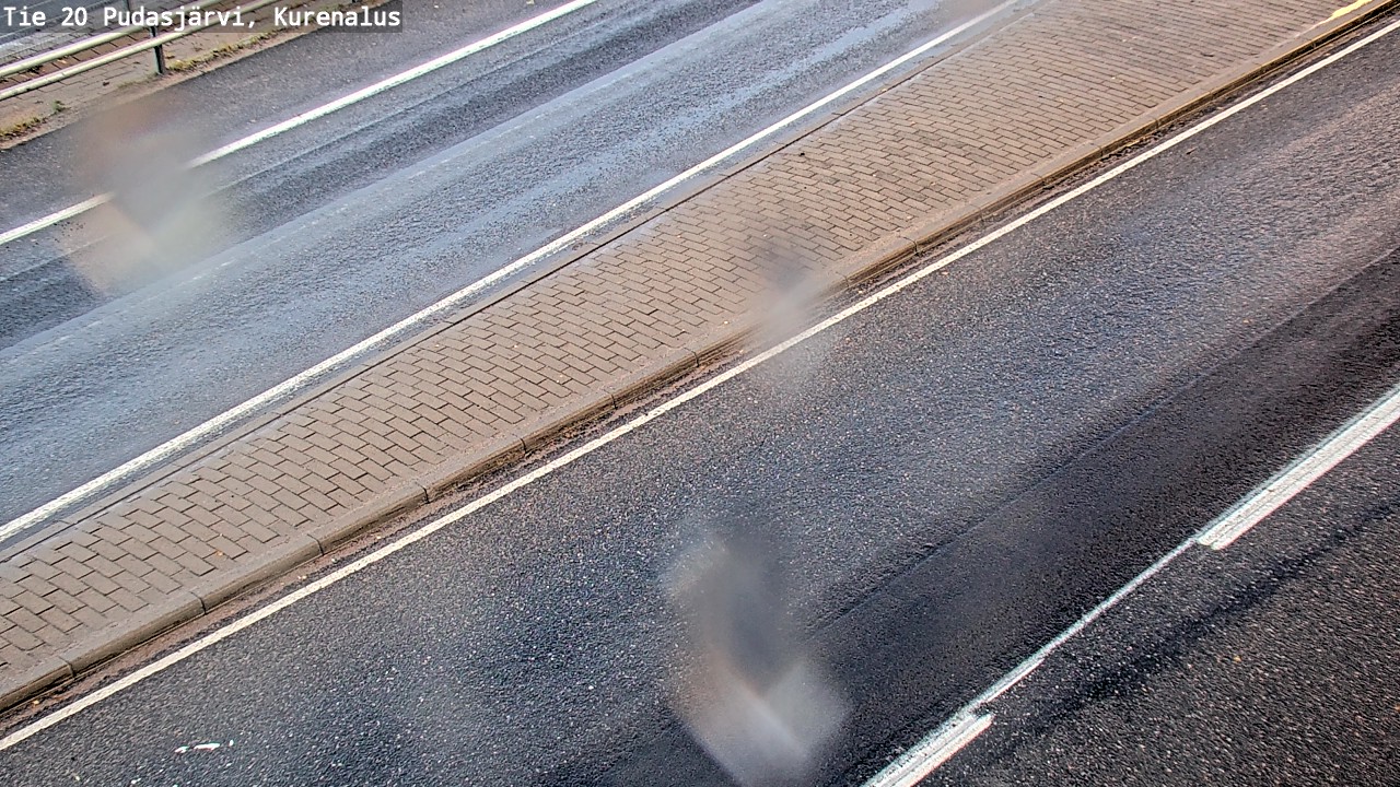 Weather Camera Image Road 20 Pudasjärvi, Kurenalus, Pudasjärvi, Pohjois-Pohjanmaa
