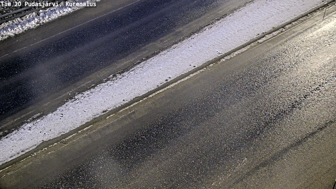 Kelikamerat Kuva Tie 20 Pudasjärvi, Kurenalus, Pudasjärvi, Pohjois-Pohjanmaa