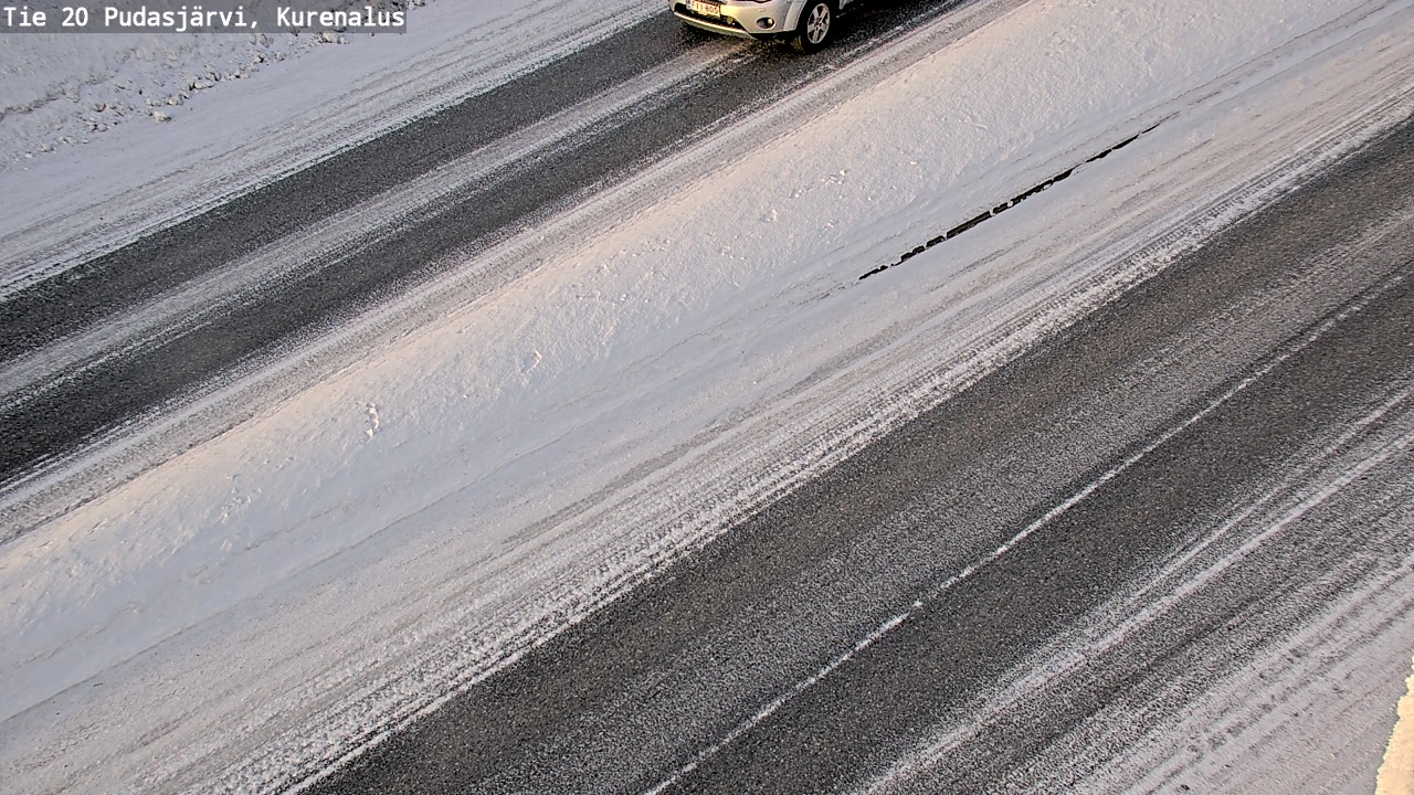 Kelikamerat Kuva Tie 20 Pudasjärvi, Kurenalus, Pudasjärvi, Pohjois-Pohjanmaa