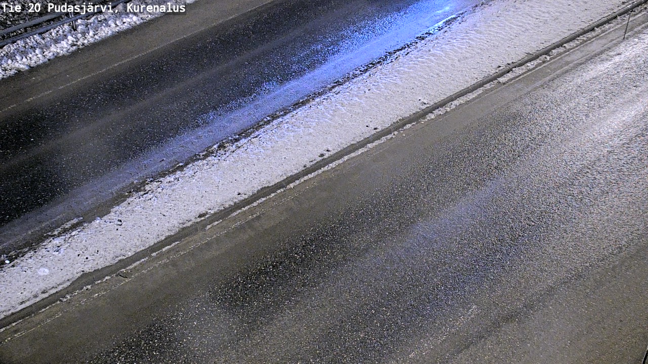 Kelikamerat Kuva Tie 20 Pudasjärvi, Kurenalus, Pudasjärvi, Pohjois-Pohjanmaa